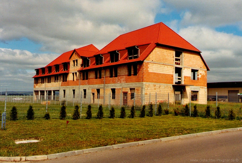 Verkehrswertgutachten - geplantes Hotel im Rohbau in Sachsen-Anhalt