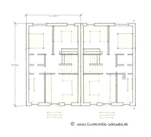 DDR Eigenheim Typ RH2 Reihenhaus